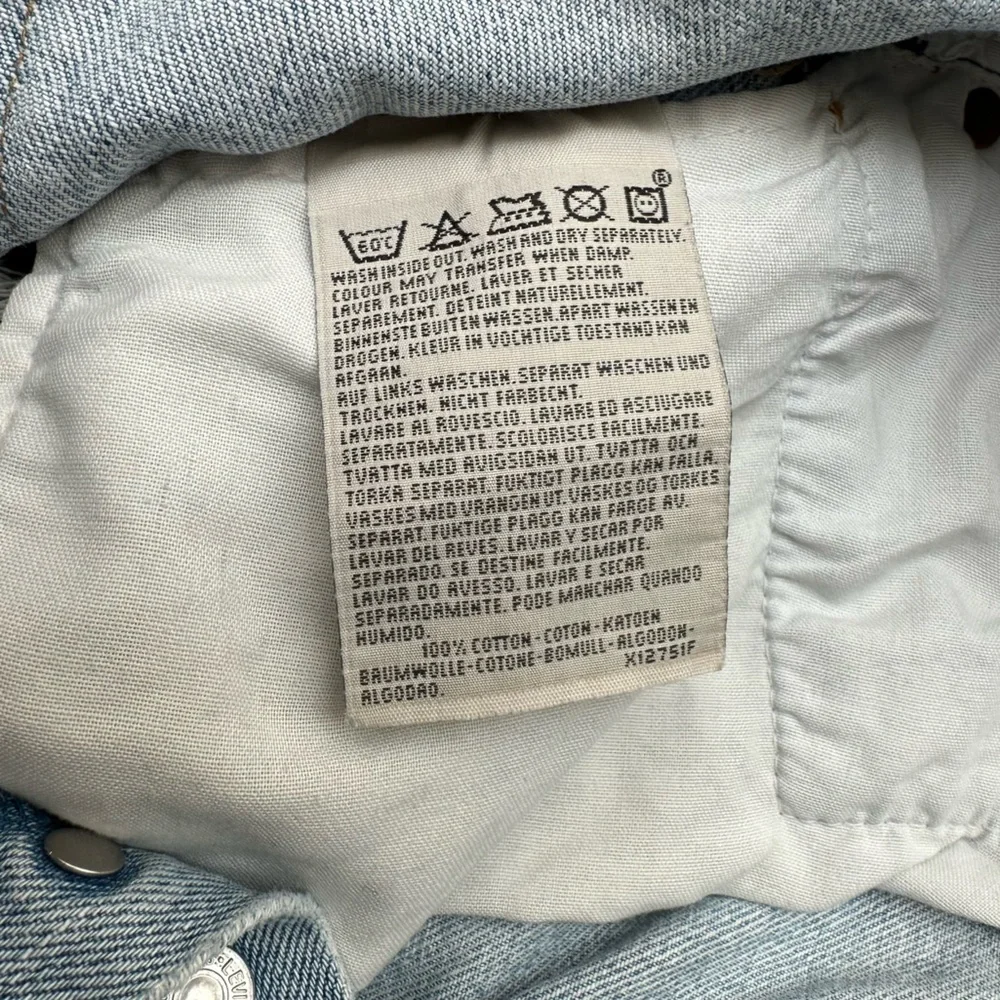 Vintage Levi's 501 Denim Jeans Made in USA Mens Tag 31x32 | Actual 30x30.5